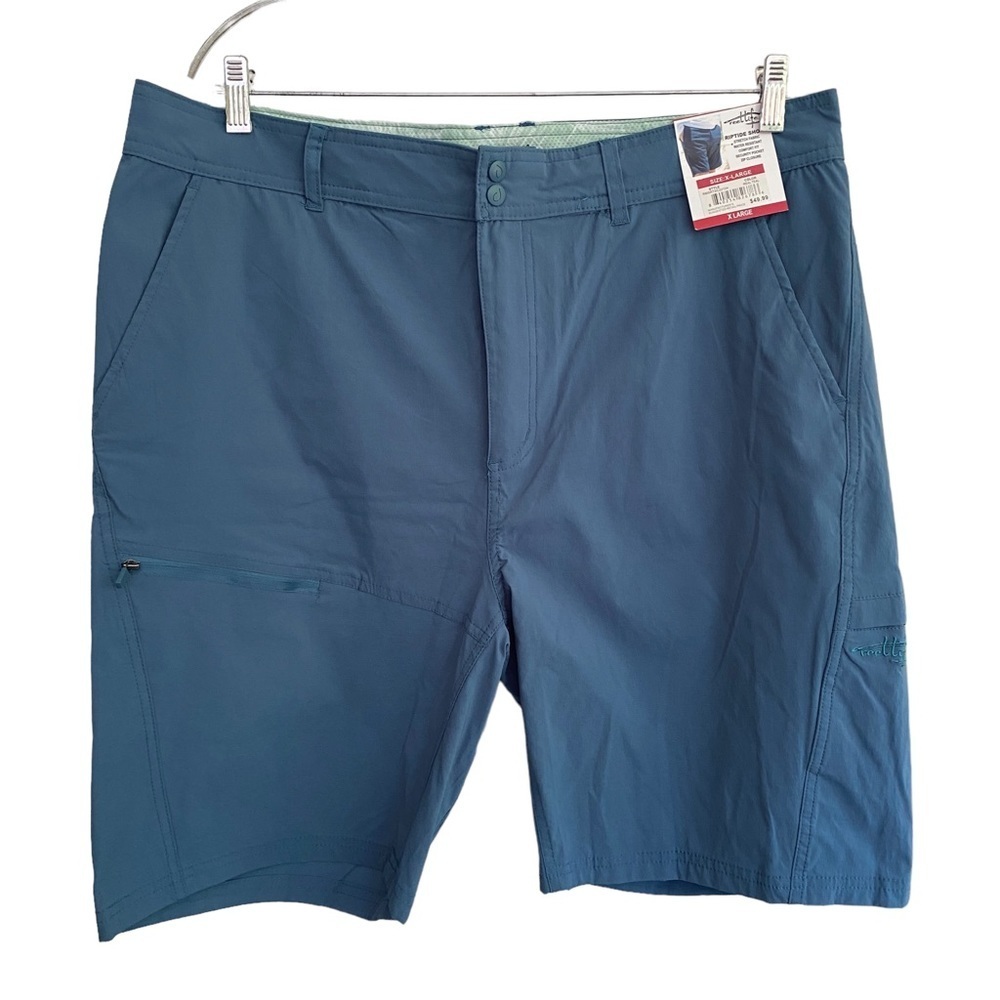 REEL LIFE Riptide Fishing Shorts NWT Size X-Large Teal